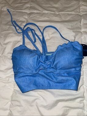 Decree Blue Kids Swim Bikini Top